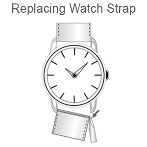 How do I change a watch strap
