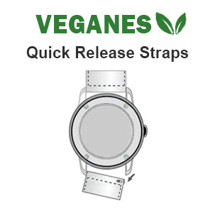 Quick Release Vegans Watch Strap