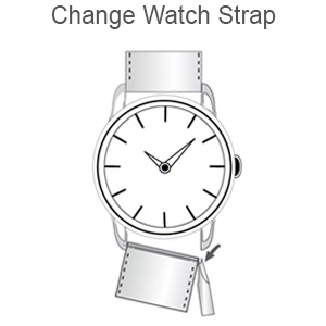 Instructions: Changing a watch strap