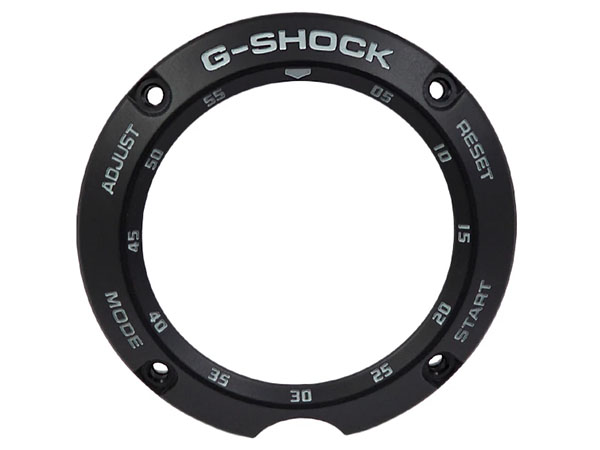 Inner bezel of a Casio watch