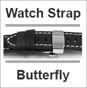 Butterfly watch straps