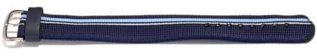 Velcro-Watch strap Casio f. BG-1006KF-2, Textile, blue