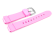 Genuine Pink Resin Watch strap Casio for Baby-G BGA-101-4B