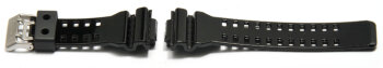 Genuine Casio Replacement Shiny Black Resin Watch Strap...