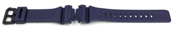 Casio Dark Blue Resin Watch Strap f.AQ-S810W-2, W-735H-2