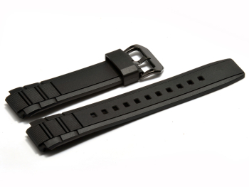 Genuine Casio Replacement Black Resin Watch strap for...