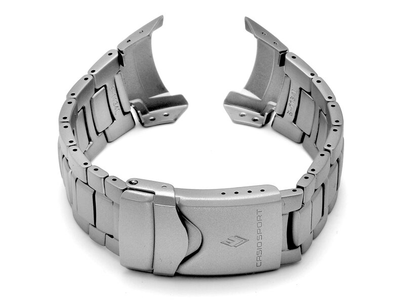 Efternavn dis Tag telefonen Genuine Casio Replacement Titanium Watch Strap Bracelet for PRG-80T
