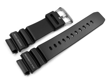 Watch strap Casio for G-9100-1, rubber, black
