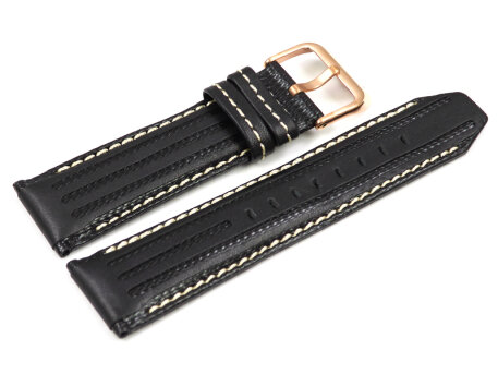 Genuine Festina Replacement Black Leather Watch Strap...
