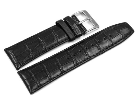 Replacement Watch Band by Lotus for 9981 - Black leather