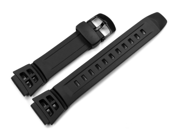 Genuine Casio Replacement Black Rubber Watch Strap for...