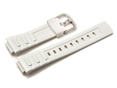 Genuine Casio Replacement White Resin watch strap...