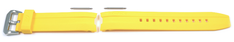 Genuine Casio Replacement Yellow Resin Watch strap for EMA-100B-1A9V