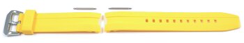 Genuine Casio Replacement Yellow Resin Watch strap for...