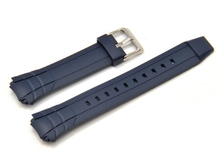 Genuine Casio Replacement Blue Resin Watch Strap for...
