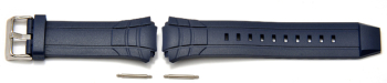 Genuine Casio Replacement Blue Resin Watch Strap for MTR-201-7  and MTR-501-2