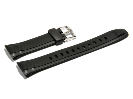 Genuine CASIO Replacement Black Resin Watch Strap f.WV-M120