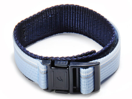 Genuine Casio Replacement Light Blue Velcro-Watch strap for Baby-G BG-3003V
