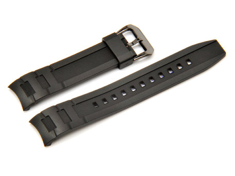 Genuine Casio Replacement Black Resin Watch Strap for Edifice EF-132PB