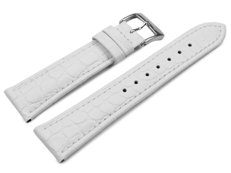 White Leather Festina Watch Band for F16515, with...