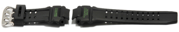 Casio Black Resin Watch Strap with Green Letterings for G-Shock GW-4000-1A3ER, GW-4000