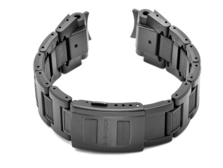 Genuine Casio Black Resin Link Composite Bracelet / Watch Strap Casio for GW-A1000FC-1A