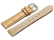 Watch Strap - Sand Coloured Croc Grained Genuine Leather