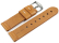 Watch strap - Genuine saddle leather - Ranger - light brown XL