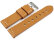 Watch strap - Genuine saddle leather - Ranger - light brown XL 22mm