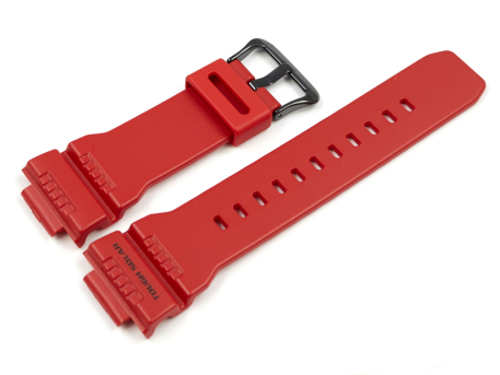 Genuine Casio Replacement Red Resin Watch strap for...