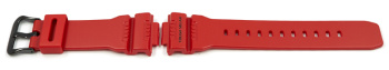 Genuine Casio Replacement Red Resin Watch strap for...