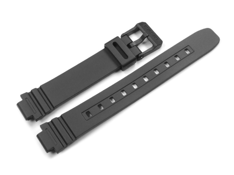 Genuine Casio Replacement Black Resin Watch Strap for...