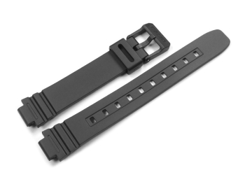 Genuine Casio Replacement Black Resin Watch Strap for LA-20WH, LA-20WH-1, LA-20WH-4, LA-20WH-9