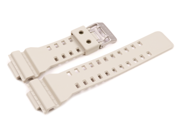 Casio Light Grey Resin Watch Strap for GA-100SD, GA-100SD-8