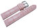 Watch strap - Genuine leather - Croco print - pink