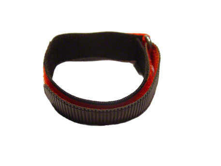 Watch strap - hook and loop fastener - Waterproof - red