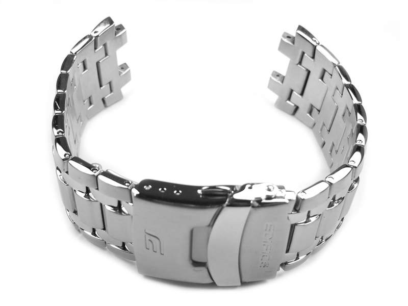 casio stainless steel watch strap