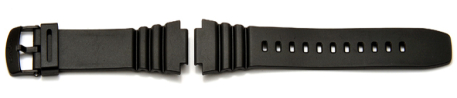 Genuine Casio Replacement Black Resin Watch Strap for W-214H, W-214H-1AV