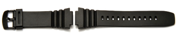 Genuine Casio Replacement Black Resin Watch Strap for...