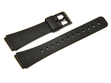 Genuine Casio Replacement Black Resin Watch Strap W-71MV,...