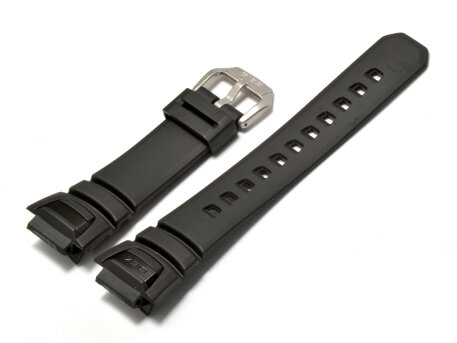 Genuine Casio Replacement Black Rubber Watch Strap for...