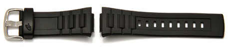 Genuine Casio Black Resin watch strap for BGR-3003, BGA-110, BG-3000