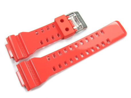 Genuine Casio Shiny Red Resin Watch strap for G-8900A-4,...