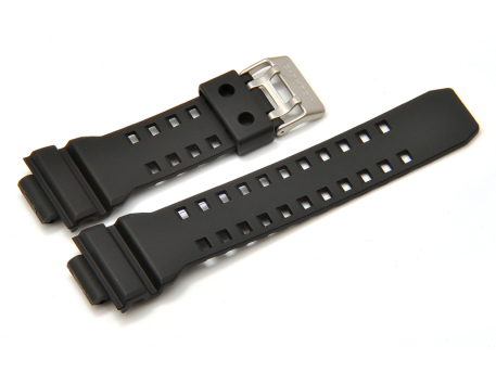 Watch strap Casio f. GD-350, GD-350-1, rubber, black