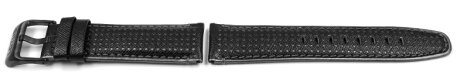 Genuine Lotus 15790 Black/Grey Leather Watch Strap