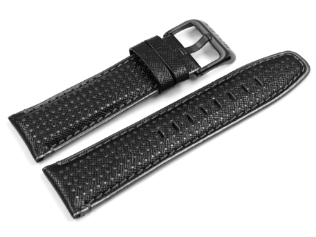 Genuine Lotus 15790 Black/Grey Leather Watch Strap