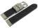 Watch strap - Genuine saddle leather - Ranger - gray 20mm
