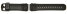 Casio Watch strap f. HDA-600, HDA-600B, rubber, black