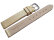Watch strap - genuine leather - Business - gold 18mm Gold