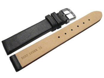 Watch band - Genuine leather - Business - XXL 18mm Gold